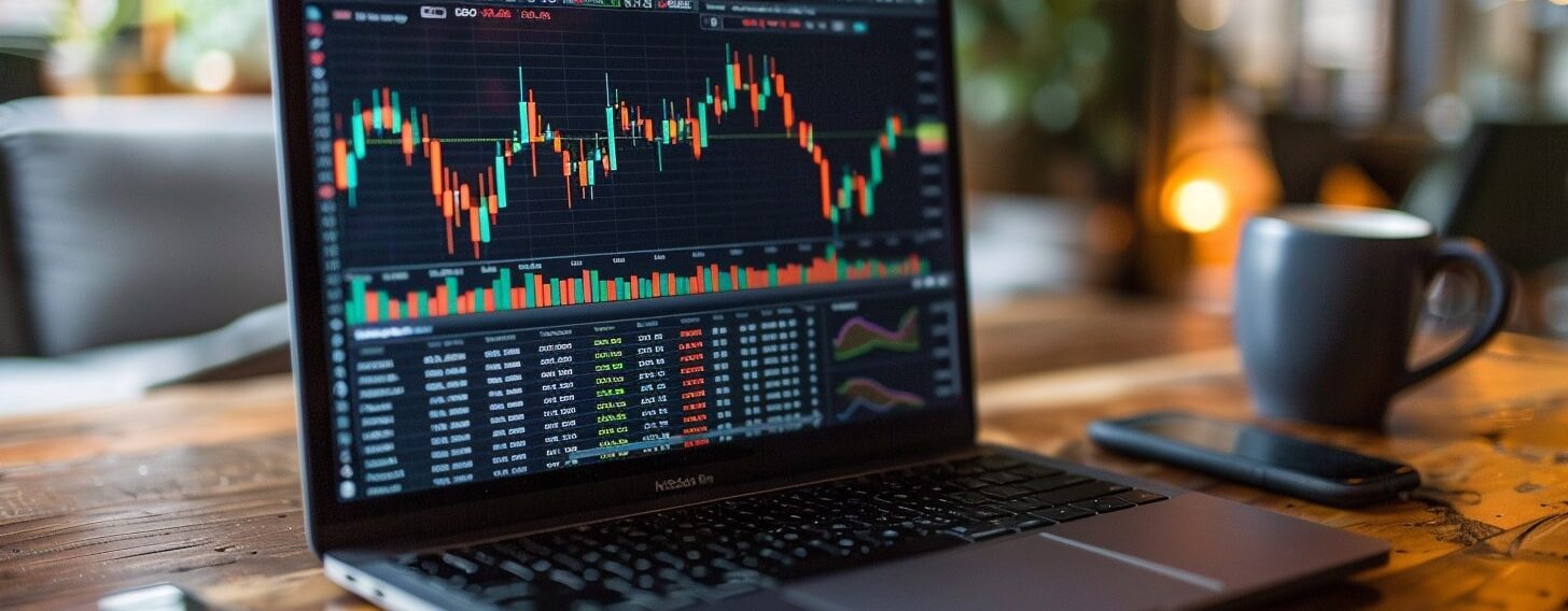 piattaforma di trading su un laptop, fare trading da casa (12)